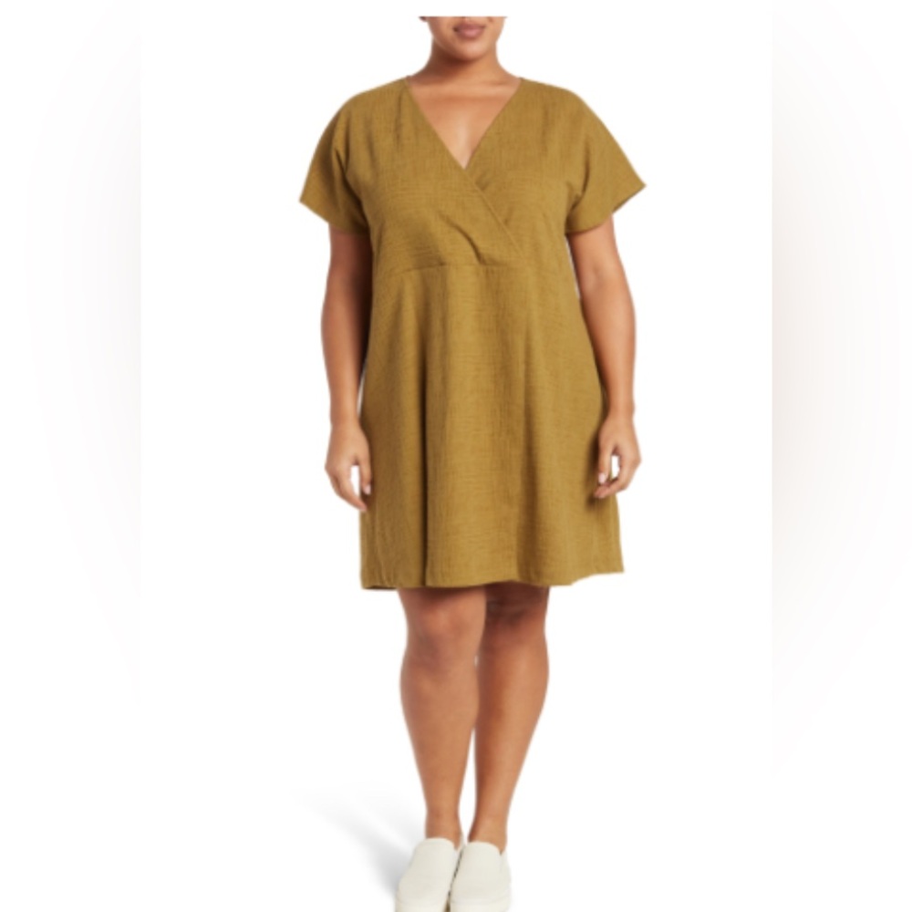 NWT Madewell Texture Thread Wrap Dress